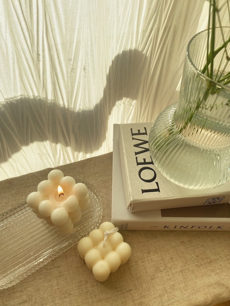 Large Bubble Candle - Image 7