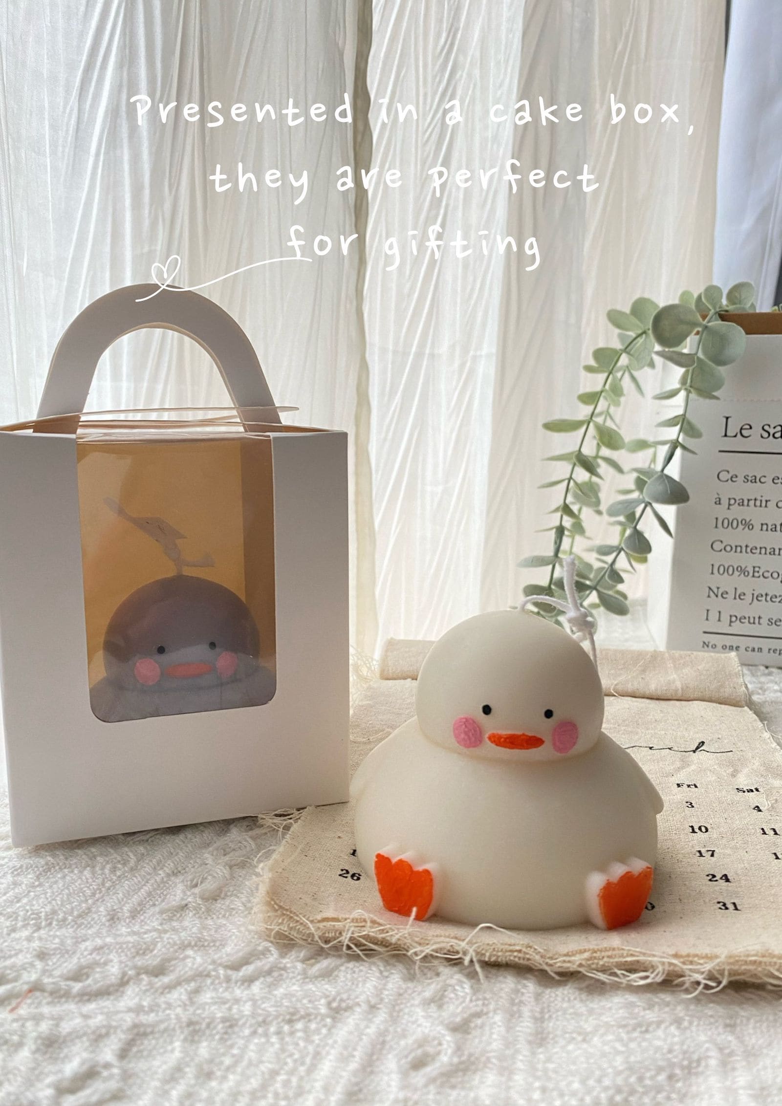 Set of 2 Chubby Ducky Candles - Image 13