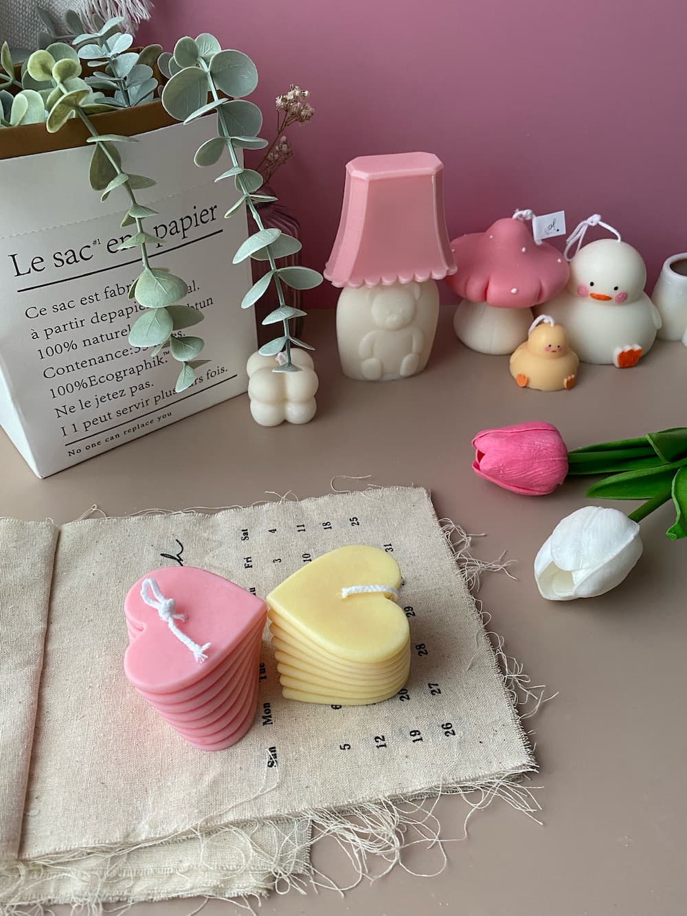 Heart Shaped Candles - Image 3