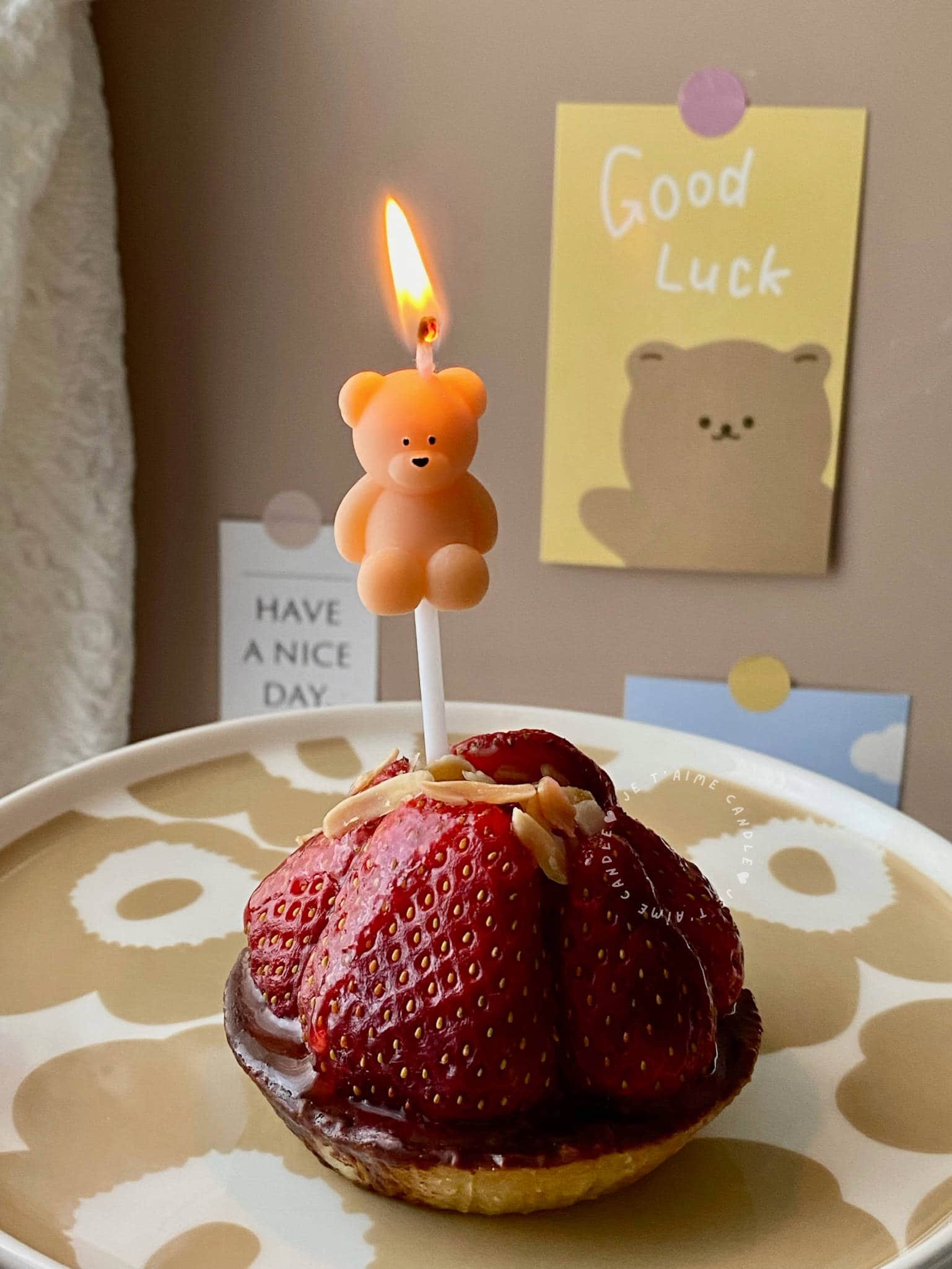 Bear Birthday Candles - Image 8