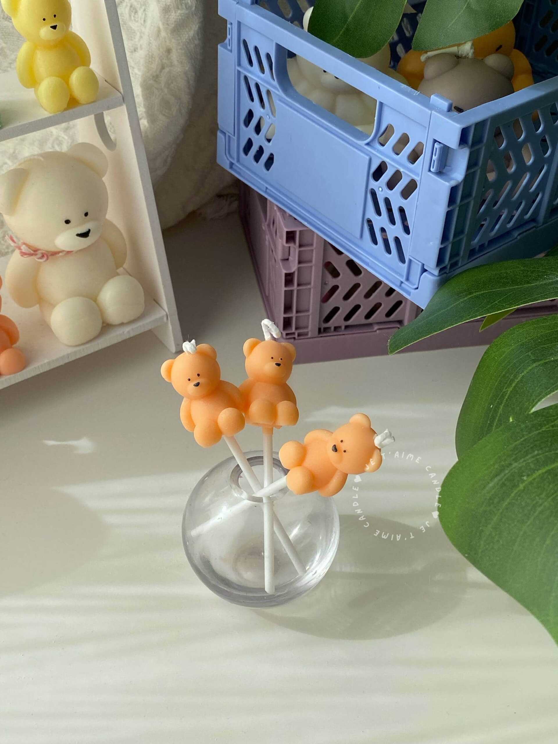 Bear Birthday Candles - Image 9