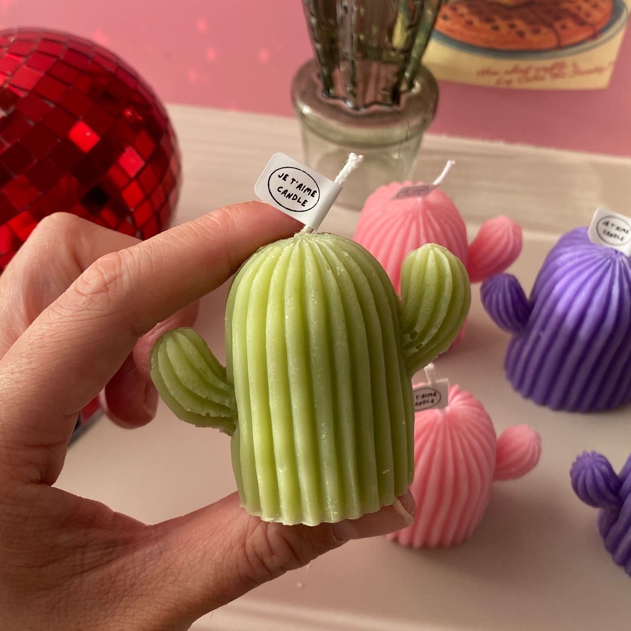 Mini Cactus Candle