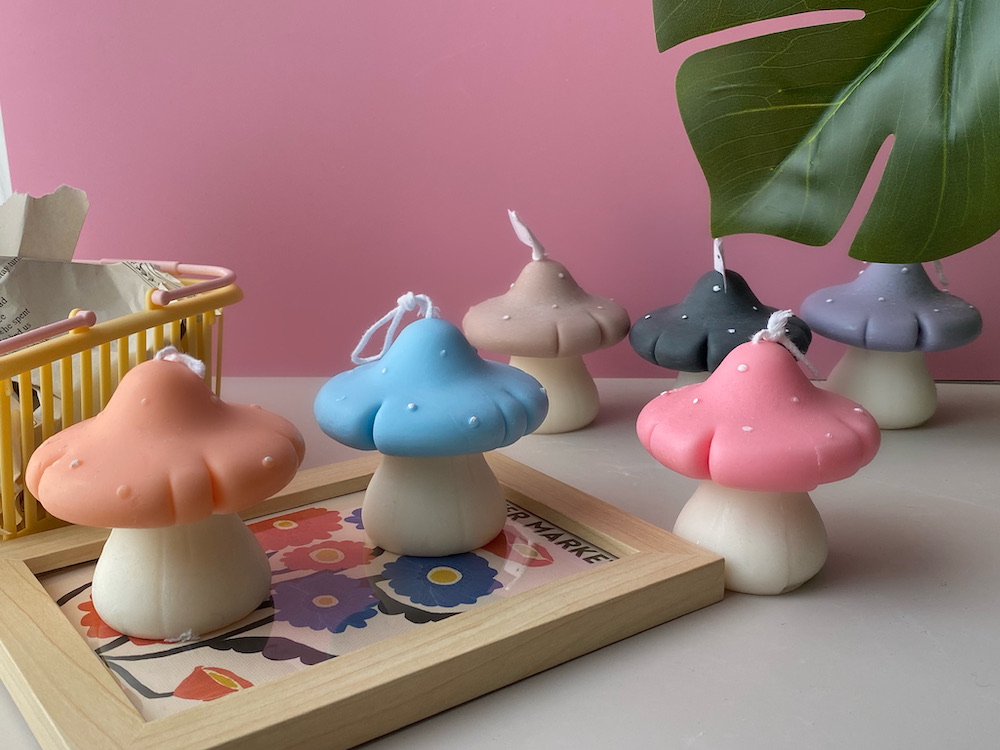 Chubby Mushroom Candle - Image 9