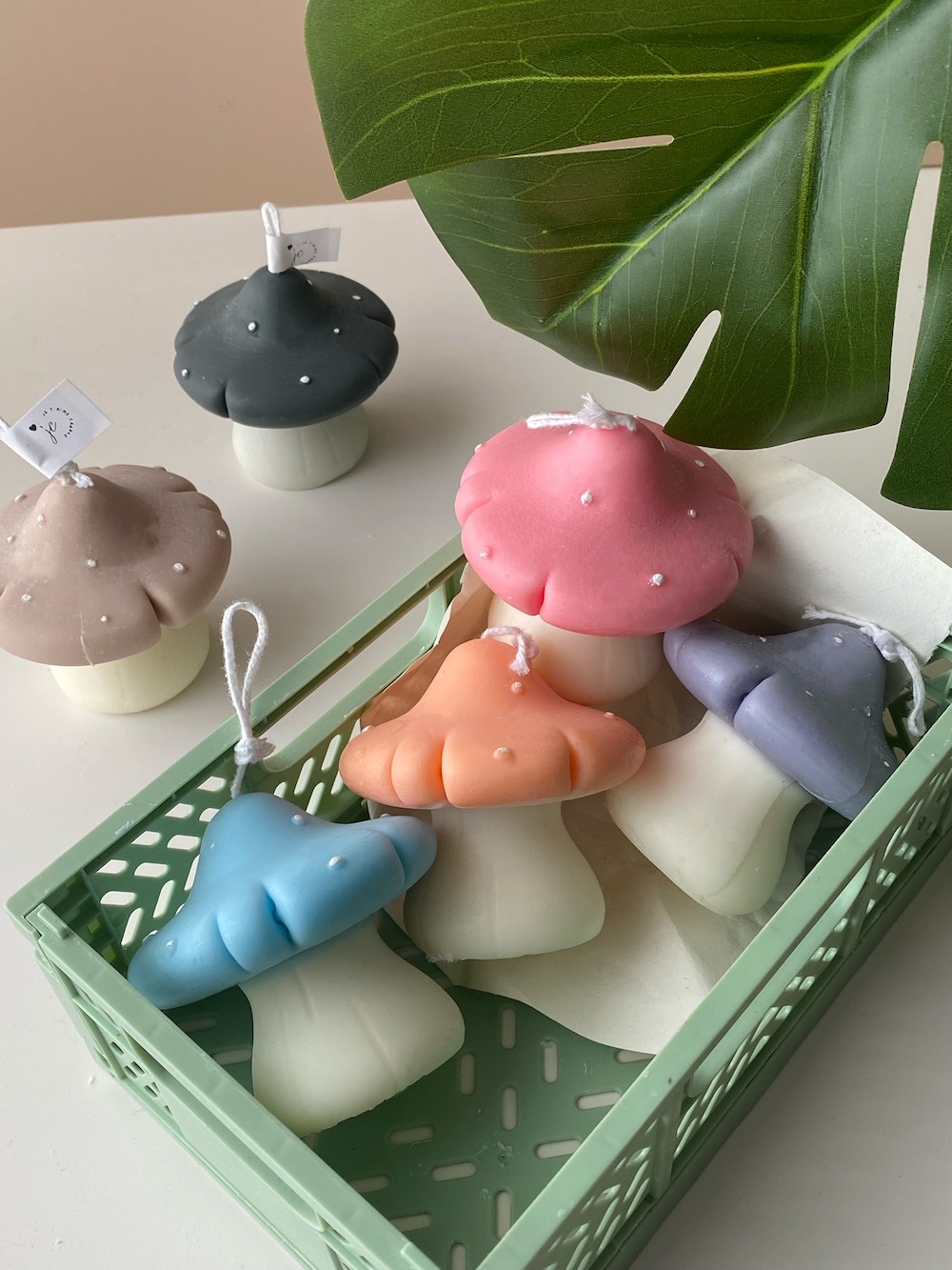 Chubby Mushroom Candle - Image 11