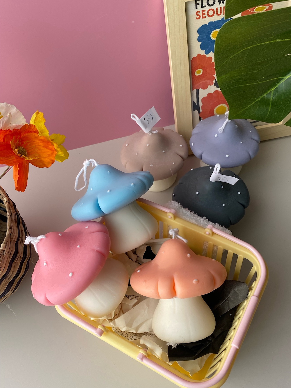 Chubby Mushroom Candle - Image 8