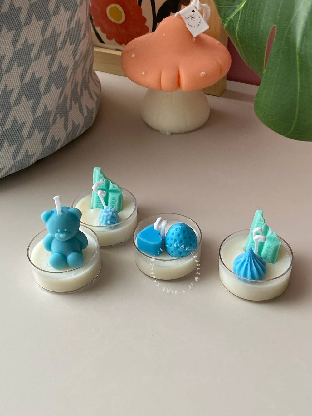 Baby Bear Tea Light Candles (x6) - Image 4
