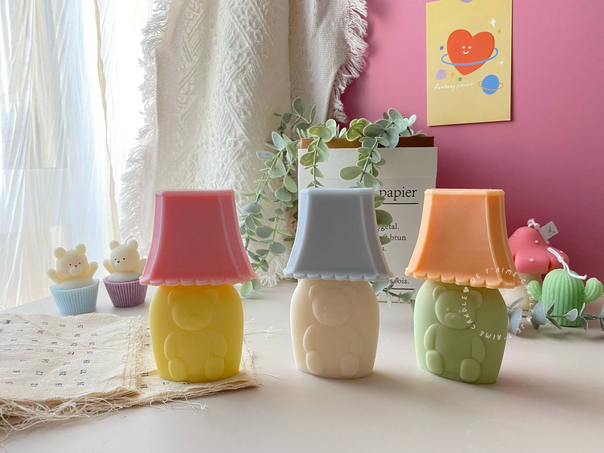 Bear Lamp Candle - Image 2