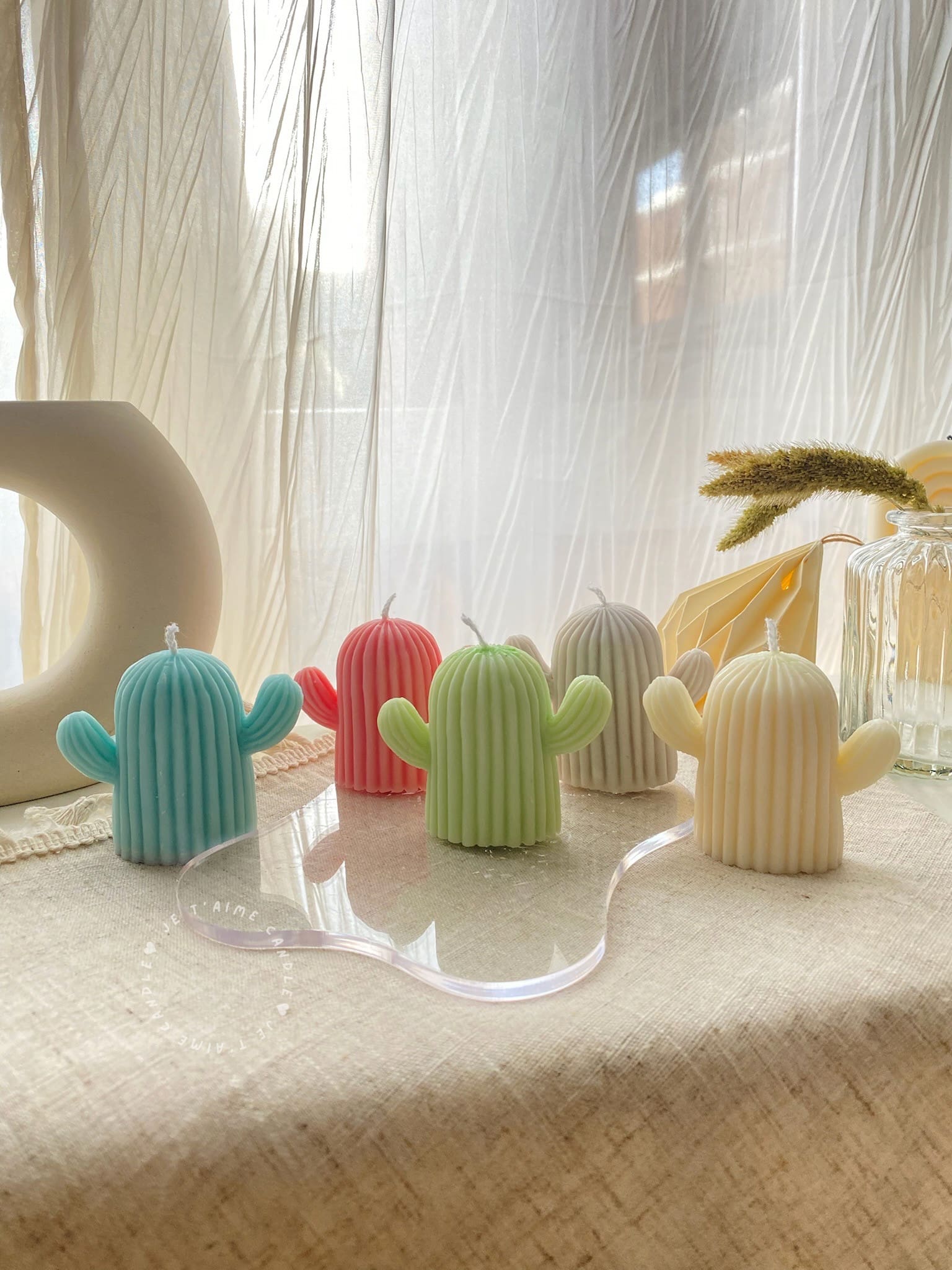 Mini Cactus Candle - Image 3