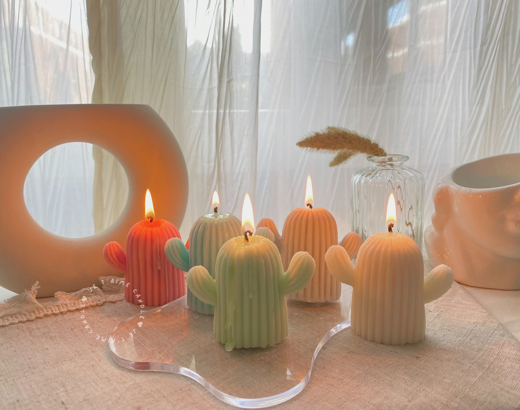 Mini Cactus Candle - Image 5
