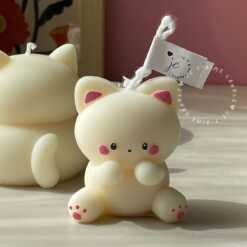 Cute Kitty Candle