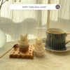 Set of handcrafted Muffin Teddy Bear Candles made from natural soy wax, designed in pastel cupcake holders in pink, purple, and brown. Cute decorative bear-shaped candles ideal for home décor, nursery styling, birthday gifts, anniversaries, baby showers, or special occasions. Handmade in the UK, these kawaii aesthetic candles add a cozy, unique, and charming touch to any space.