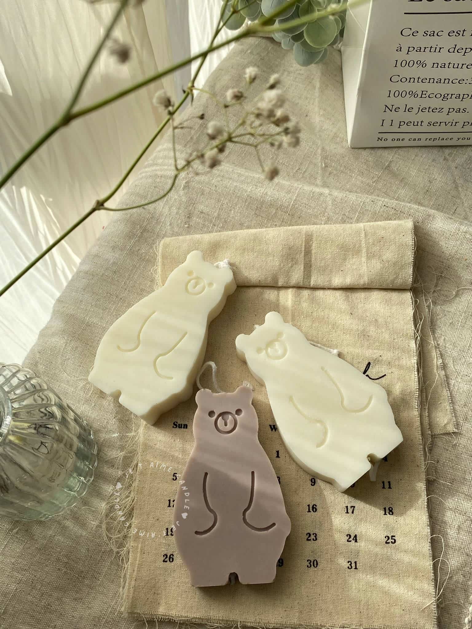 Teddy Bear Candle - Image 3