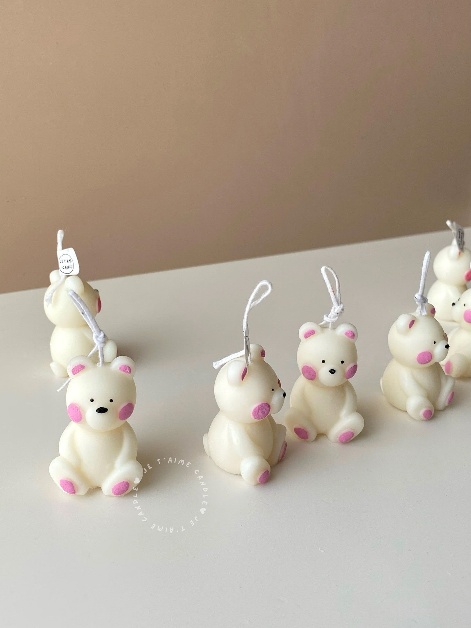 Mini Teddy Bear Candle - Image 2