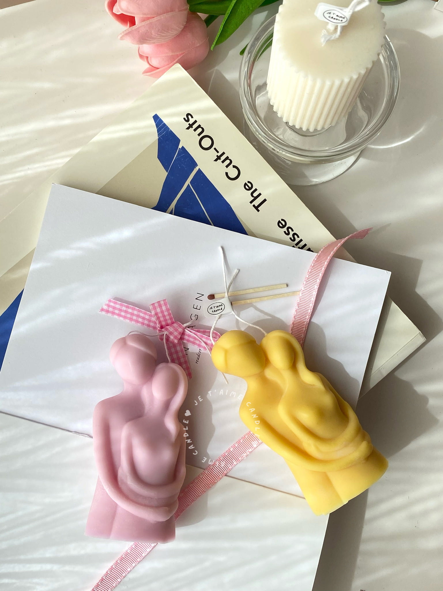 Romantic couple candle - Image 8