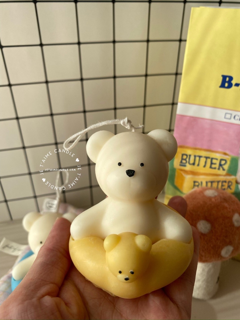 Swimming Bear Bunny Candle Christmas Gift Box - Image 8