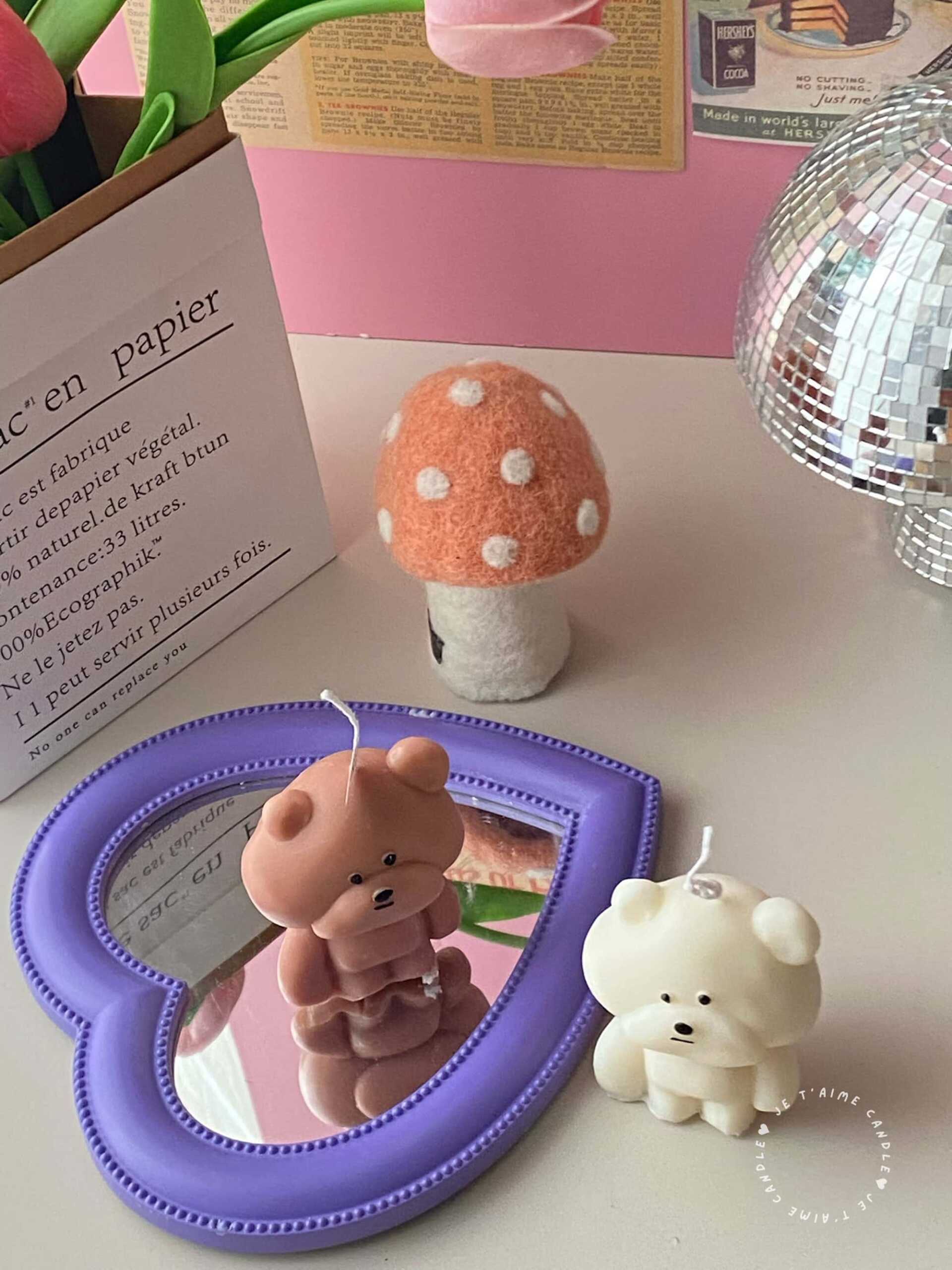 Ugly teddy bear candle - Image 4