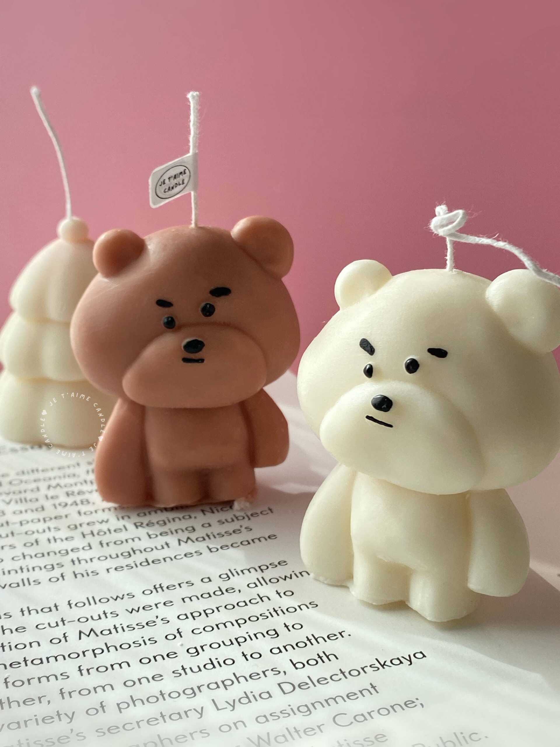 Ugly teddy bear candle - Image 6