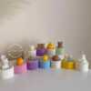A collection of small animal candle, evoking a cozy hot spring bath atmosphere.