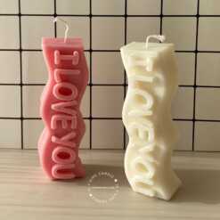 I Love You Candle
