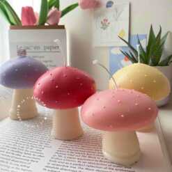Mushroom Candle