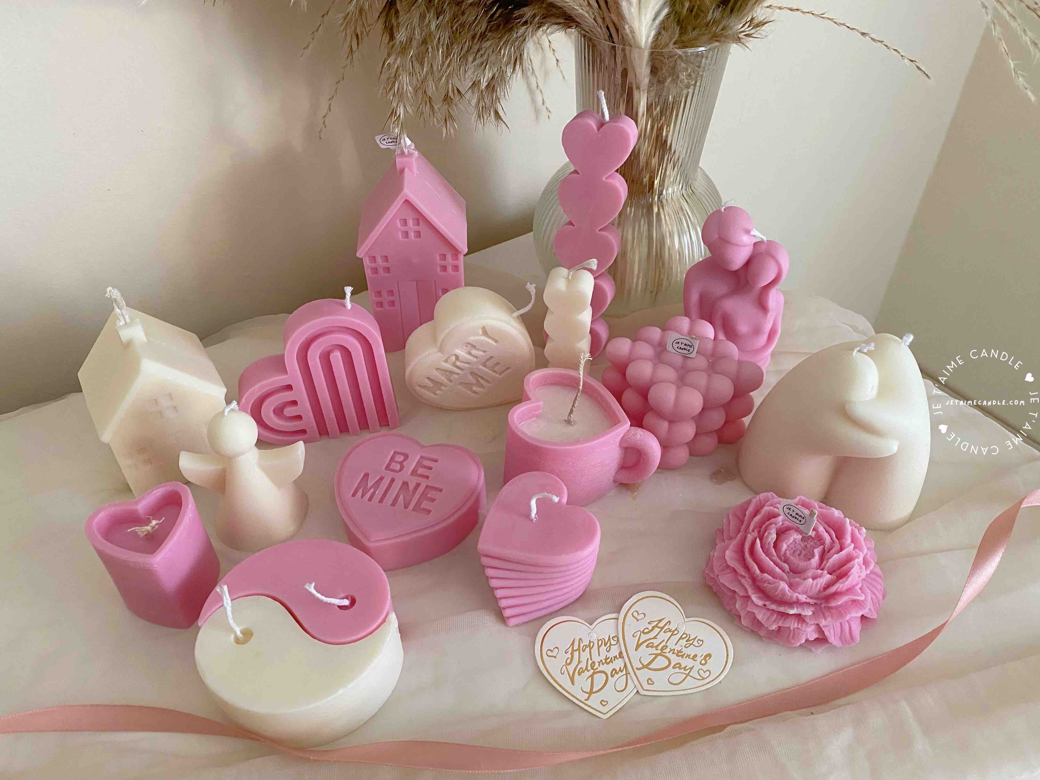 Ignite the warmth of love this Valentine’s Day with our exquisite hand-poured candles. Infused with romantic fragrances, each candle is elegantly packaged, making it the perfect gift for someone special.