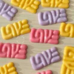 Set of 6 Love Shaped Wax Melts