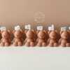 Mini Teddy Bear Candle, individually packed – a delightful gift for baby showers, gender reveals, and newborn celebrations. Perfect for adding charm and warmth to any baby-themed event!