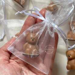 Baby Bear Wax Melt with Organza Bag