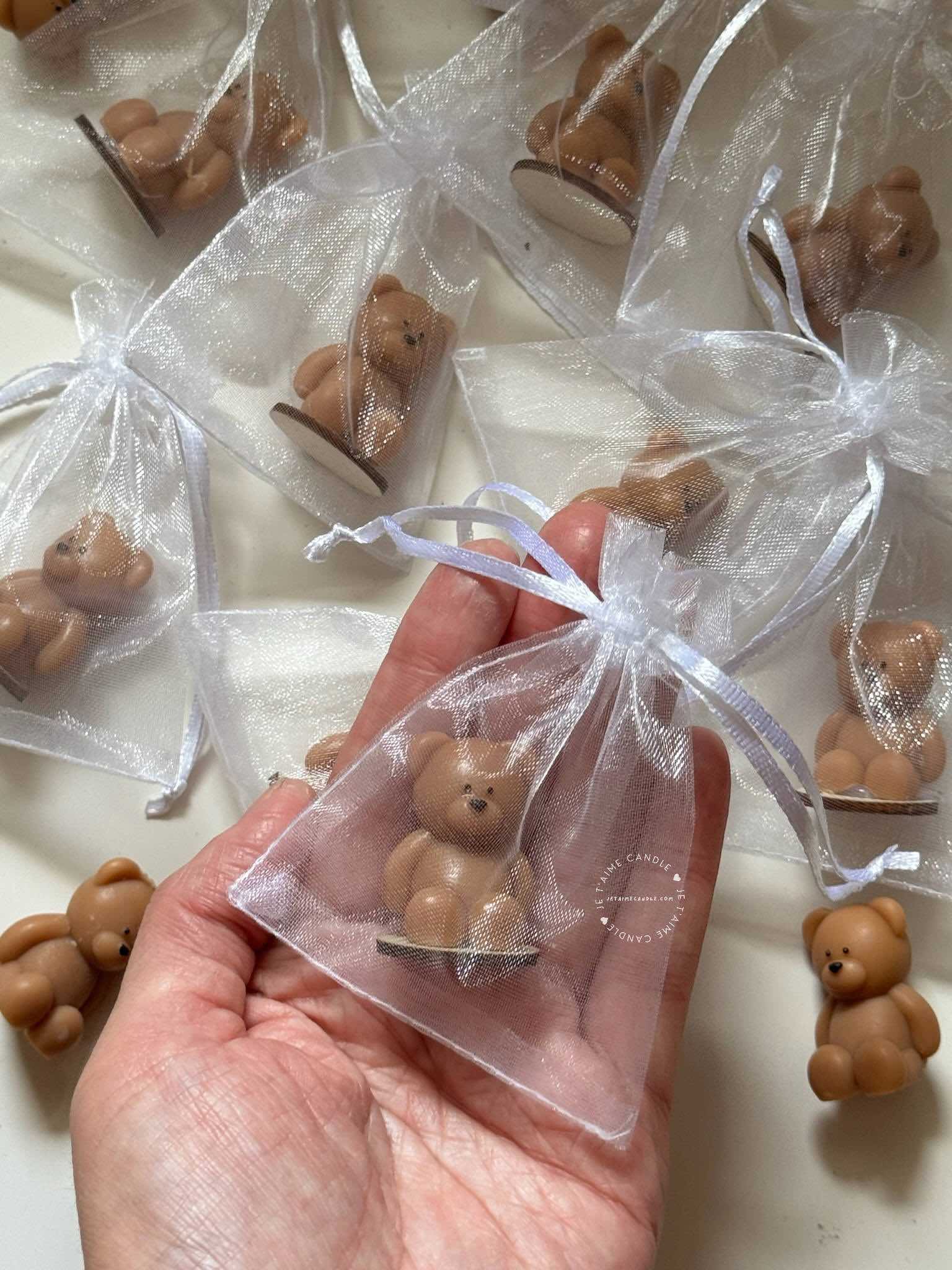 Baby Bear Wax Melt with Organza Bag - Image 9