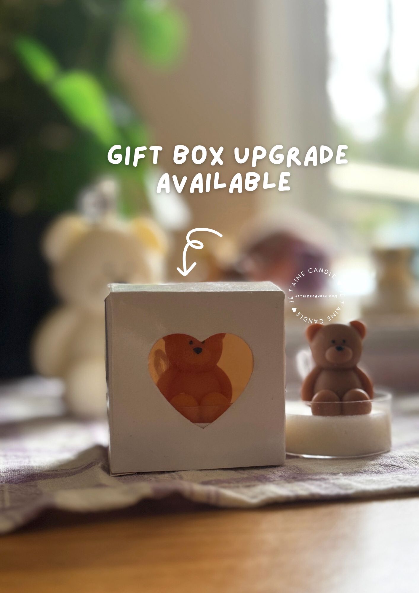Gift box available for selection. Please see the drop-down menus.