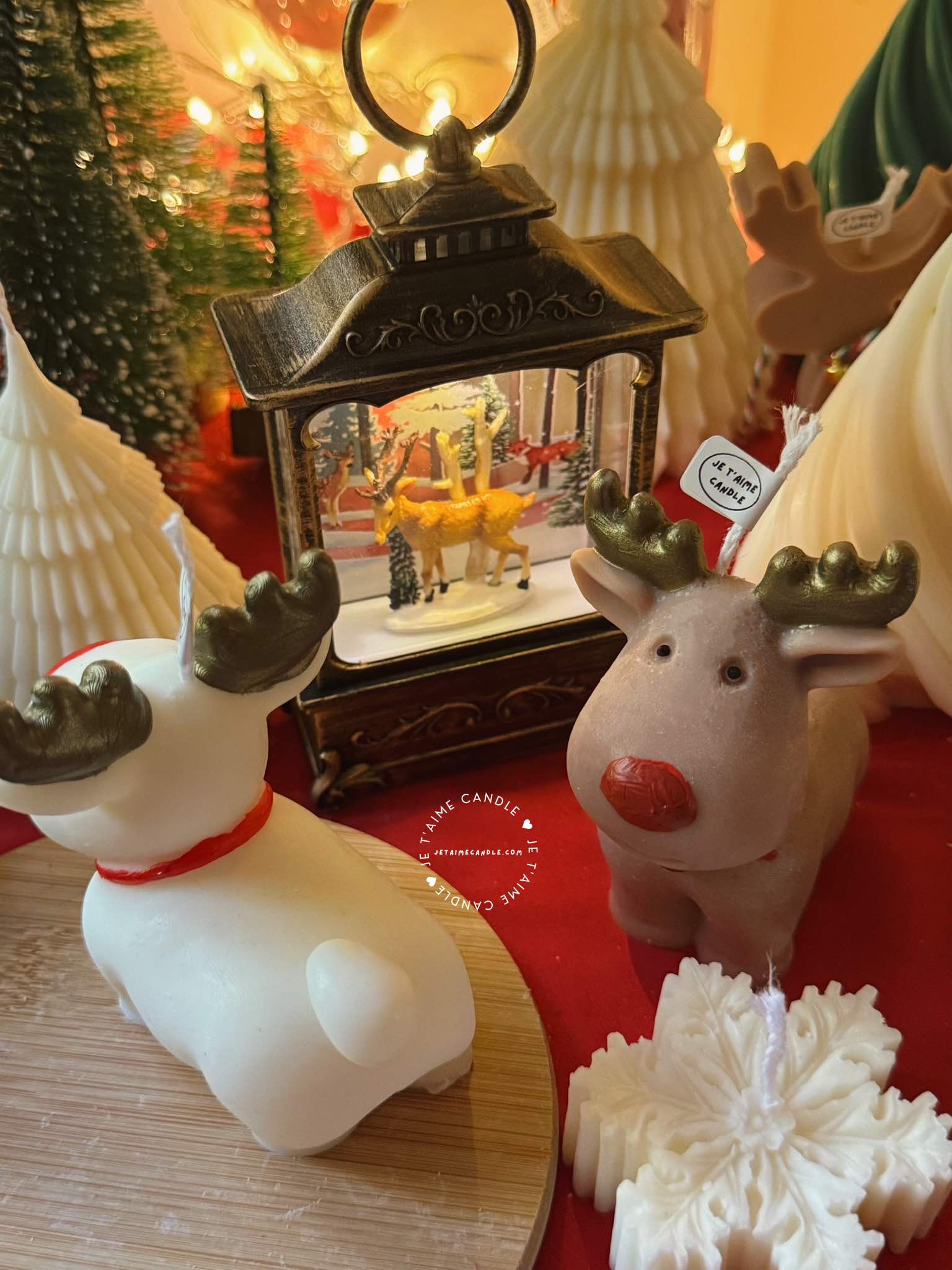 Introducing our adorable Cute Elk Shaped Candle, a perfect touch of charm for your holiday decor that’s bound to bring joy and smiles to your Christmas festivities. This whimsical Christmas Reindeer Candle is more than just a decoration; it’s a delightful and unique gift that spreads holiday cheer. Crafted with care to resemble a lovable reindeer, its detailed design embodies the spirit of the season, making it a heartwarming addition to any festive setting.