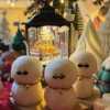 An adorable handmade snowman candles, perfect for Christmas decor or holiday gifts. Each candle features a snowman with a cute sunglasses and a holiday bell, crafted from high-quality wax for a clean burn. The charming design adds warmth and festive cheer to any room, ideal for winter themes or cozy home decor.