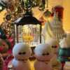An adorable handmade snowman candles, perfect for Christmas decor or holiday gifts. Each candle features a snowman with a cute sunglasses and a holiday bell, crafted from high-quality wax for a clean burn. The charming design adds warmth and festive cheer to any room, ideal for winter themes or cozy home decor.