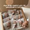 Mini Teddy Bear Candle, individually packed – a delightful gift for baby showers, gender reveals, and newborn celebrations. Perfect for adding charm and warmth to any baby-themed event!