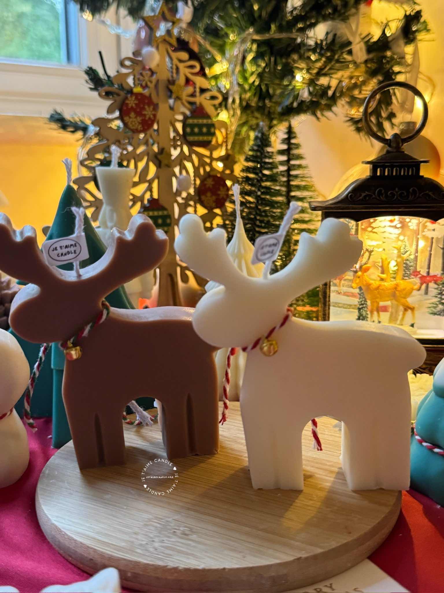 Introducing our delightful Elk Shaped Candle, the perfect blend of charm and holiday cheer for your Christmas decor. This lovely reindeer-shaped candle is more than just a decoration – it’s a thoughtful and unique Christmas gift that brings joy and warmth to any celebration. Crafted with attention to detail, the Elk Shaped Candle captures the essence of the season, making it a heartwarming addition to your holiday setup. Elk Shaped Candle ⭐︎ A charming, festive reindeer design ⭐︎ Adds a touch of whimsy and warmth to your home