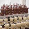 Hand poured large teddy bear candles ideal for event favours, baby showers, birthday parties etc. These candles are available in a variety of fragrances and color. The Mini Bear will come in an organza bag. It individually packed.