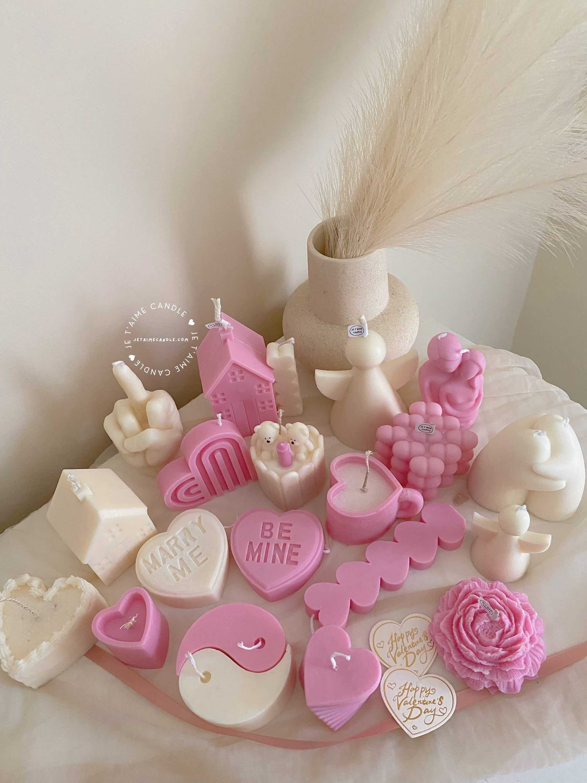 Ignite the warmth of love this Valentine’s Day with our exquisite hand-poured candles. Infused with romantic fragrances, each candle is elegantly packaged, making it the perfect gift for someone special.