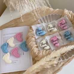 Baby Feet Wax Melt with Thank You Bag