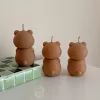Handmade quokka candles with cute round shapes and big black noses, crafted by Je T’aime Candle. Unique novelty animal candles for gifts, home décor, and special occasions.