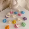 Explore these beautiful rose-shaped candles in vibrant colors like pink, blue, purple, yellow, green, and white. Perfect for weddings, baby showers, or special events, these handmade candles add a touch of elegance to any occasion