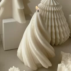 Spiral Christmas Tree Candle