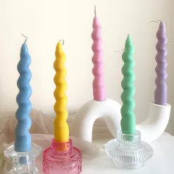Twisted Taper Candle